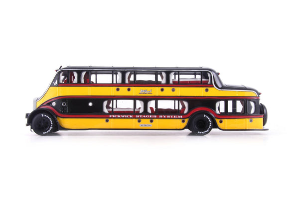 Pickwick Nite Coach (1930) - yellow-black 1:43