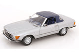 Mercedes 450 SL R107 (1985) - silver 1:12