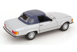 Mercedes 450 SL R107 (1985) - silver 1:12