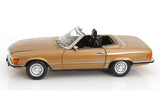 Mercedes 450 SL R107 (1985) - gold metallic 1:12