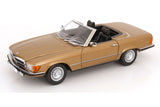Mercedes 450 SL R107 (1985) - gold metallic 1:12
