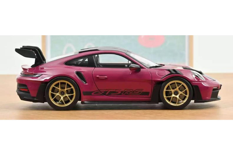 Porsche 911 (992) GT3 RS w/Weissach Pack 2022 - Ruby Star 1:18