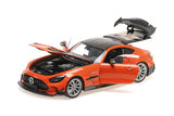 MERCEDES-AMG GT BLACK SERIES 2021 - Orange W/silver Wheels 1:18