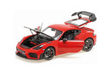 PORSCHE CAYMAN GT4 RS 2024 - RED W/ Weissach Package 1:18