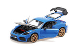 PORSCHE CAYMAN GT4 RS 2024 - Blue W/ Weissach Package 1:18