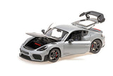 Porsche Cayman GT4 RS 2024 - 2024 -silver Metallic W/ Weissach Package 1:18