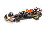 ORACLE RED BULL RACING RB18 - VERSTAPPEN - WINNER JAPANESE GP 2022 - W/pitboard - World Champion 1:18