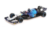 WILLIAMS RACING MERCEDES FW43B - GEORGE RUSSELL - 2ND PLACE BELGIAN GP 2021 1:18
