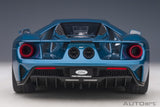 Ford GT (2017) -  liquid blue  1:12