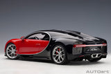 Bugatti Chiron (2017) -  red/black 1:12