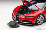 Bugatti Chiron (2017) -  red/black 1:12
