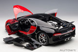 Bugatti Chiron (2017) -  red/black 1:12
