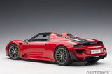 Porsche 918 Spyder "Weissach Package" (2013) - Guards red 1:12