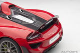 Porsche 918 Spyder "Weissach Package" (2013) - Guards red 1:12