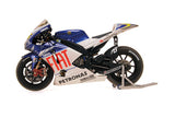 YAMAHA YZR-M1 - TEAM FIAT YAMAHA - VALENTINO ROSSI - WORLD CHAMPION MOTOGP 2009 - Dirty Version 1:12