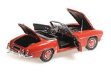 MERCEDES 190 SL (W121) 1955 - RED 1:18
