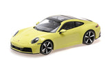 PORSCHE 911 (992.2) CARRERA COUPE 2024 - Yellow Metallic 1:18