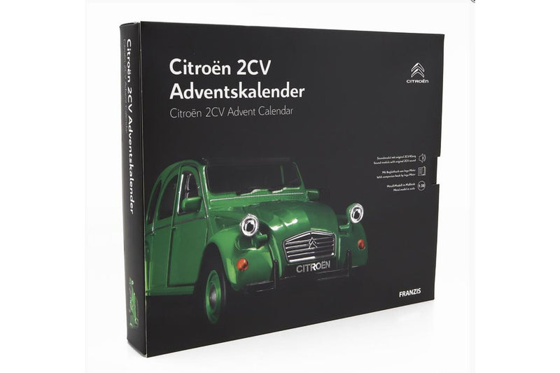 Citroën 2CV Adventskalender: Citroen 2CV - grün 1:38 Franzis