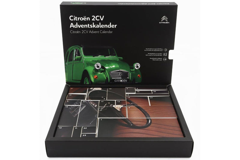 Citroën 2CV Adventskalender: Citroen 2CV - grün 1:38 Franzis
