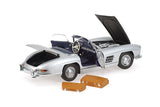 MERCEDES-BENZ 300 SL ROADSTER (W198) 1957 - Silver 1:18