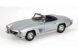 MERCEDES-BENZ 300 SL ROADSTER (W198) 1957 - Silver 1:18