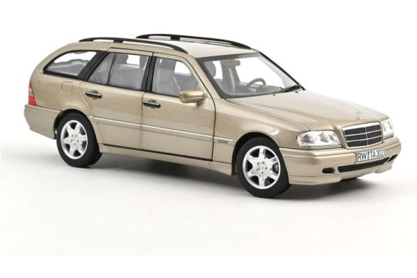 Mercedes C-Class (S202) T-Model 1997 - Smoke silver 1:18
