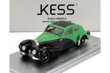 Bugatti 57C s/n.57335 Coupé Aerodynamique (closed roof) 1938 - green/black 1:43