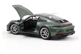 Porsche 911 (992) S/T (2023) - malachit green met. 1:18
