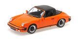 PORSCHE 911 CARRERA 3.2 TARGA 1983 - Orange 1:18