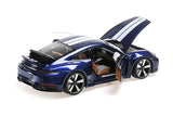 PORSCHE 911 (992) SPORT CLASSIC 2022 - Blue Metallic 1:18
