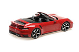 PORSCHE 911 (992) TURBO S CABRIOLET 2020 - RED 1:18