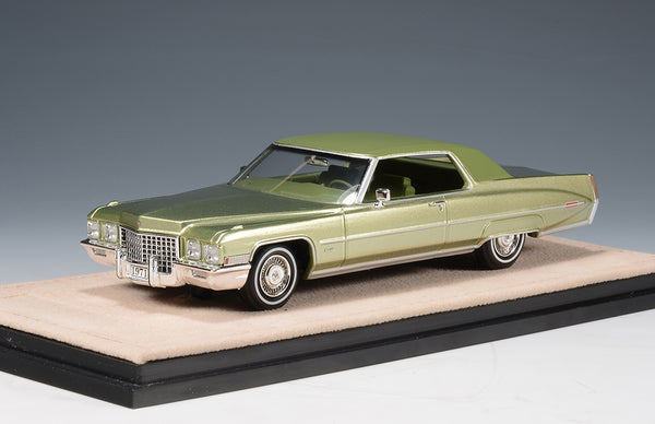 1971 Cadillac Coupe DeVille - Cypress Green Metallic 1:43