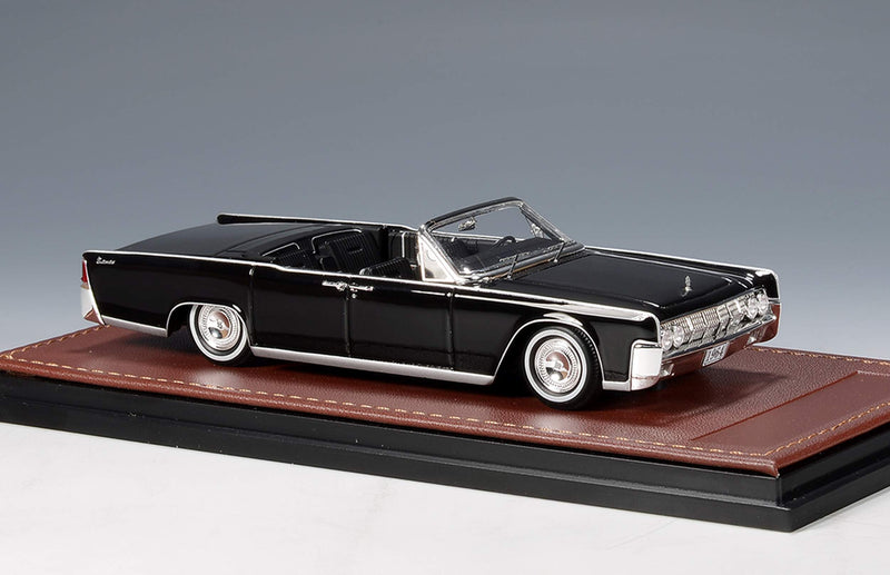1964 Lincoln Continental Convertible (Open roof) - Black 1:43