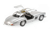 MERCEDES-BENZ 300 SL (W198) 1955 - Silver 1:18