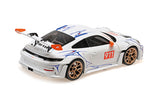 PORSCHE 911 (992) GT3RS 2023 - White/orange Decor 1:18