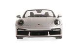 PORSCHE 911 (992) TURBO S CABRIOLET 2020 - Silver 1:18