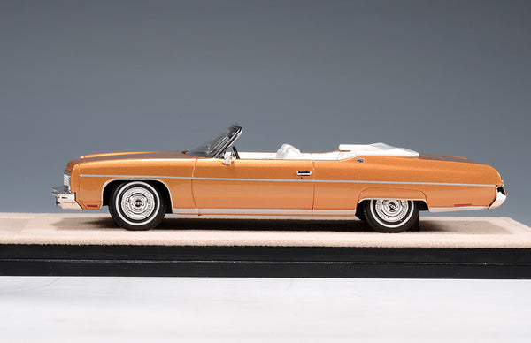 1973 Chevrolet Caprice Convertible (open roof) - Medium Orange Metallic 1:43