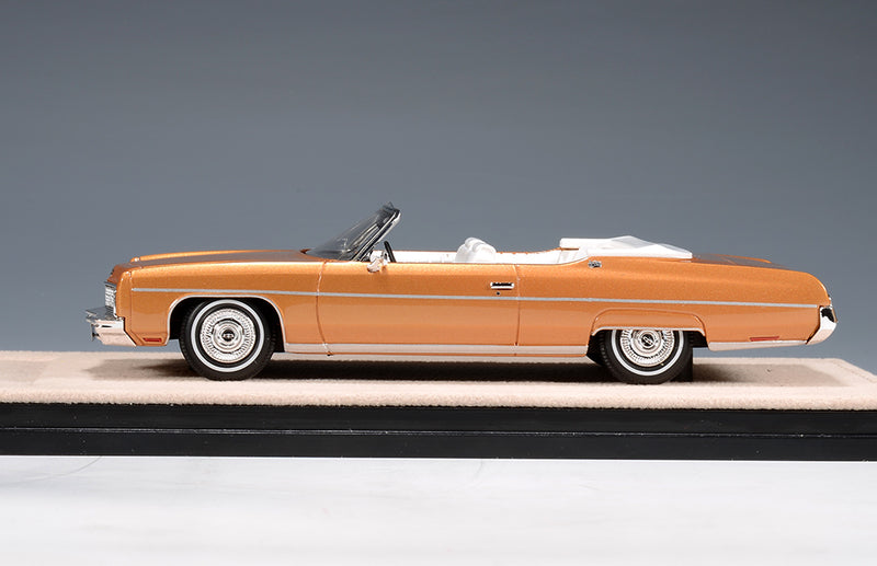 1973 Chevrolet Caprice Convertible (open roof) - Medium Orange Metallic 1:43