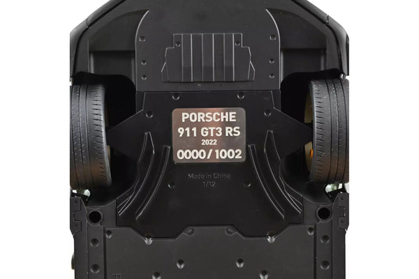 Porsche 911 (992) GT3 RS 2022 - jet green metallic and black 1:12