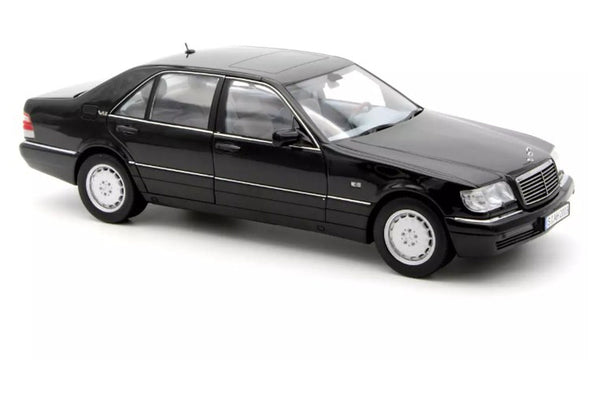 Mercedes  S600 (W140) 1997 - Obsidian black met. 1:18