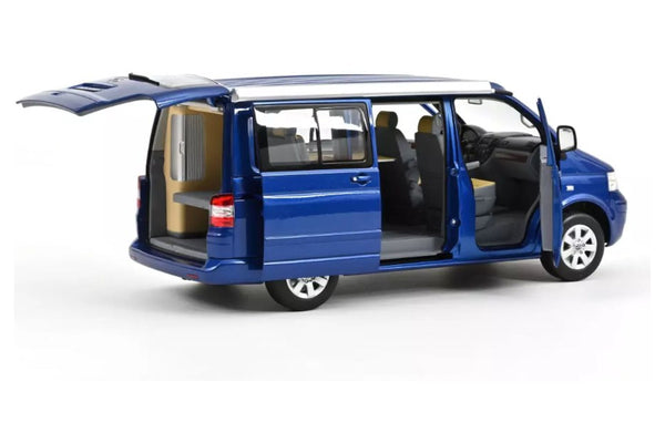VW T4 California (2003) - ravenna blue met. 1:18
