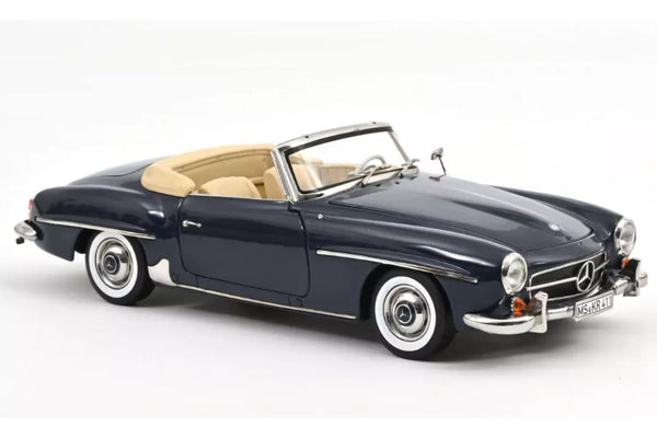 Mercedes 190 SL 1957 - Middle blue 1:18