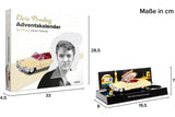 Elvis Presley Adventskalender: Cadillac Eldorado 1953 - gelb 1:37 Franzis