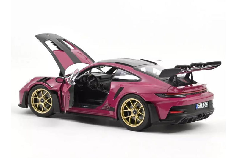 Porsche 911 (992) GT3 RS w/Weissach Pack 2022 - Ruby Star 1:18