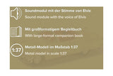 Elvis Presley Adventskalender: Cadillac Eldorado 1953 - gelb 1:37 Franzis