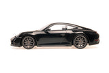 PORSCHE 911 (992.2) CARRERA COUPE 2024 - Black Metallic 1:18