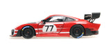 PORSCHE 935/19 - RED WITH WHITE STIPES - 2019 1:18