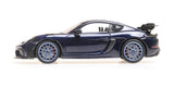 PORSCHE CAYMAN GT4 RS 2021 - Blue W/ Blue Wheels 1:43