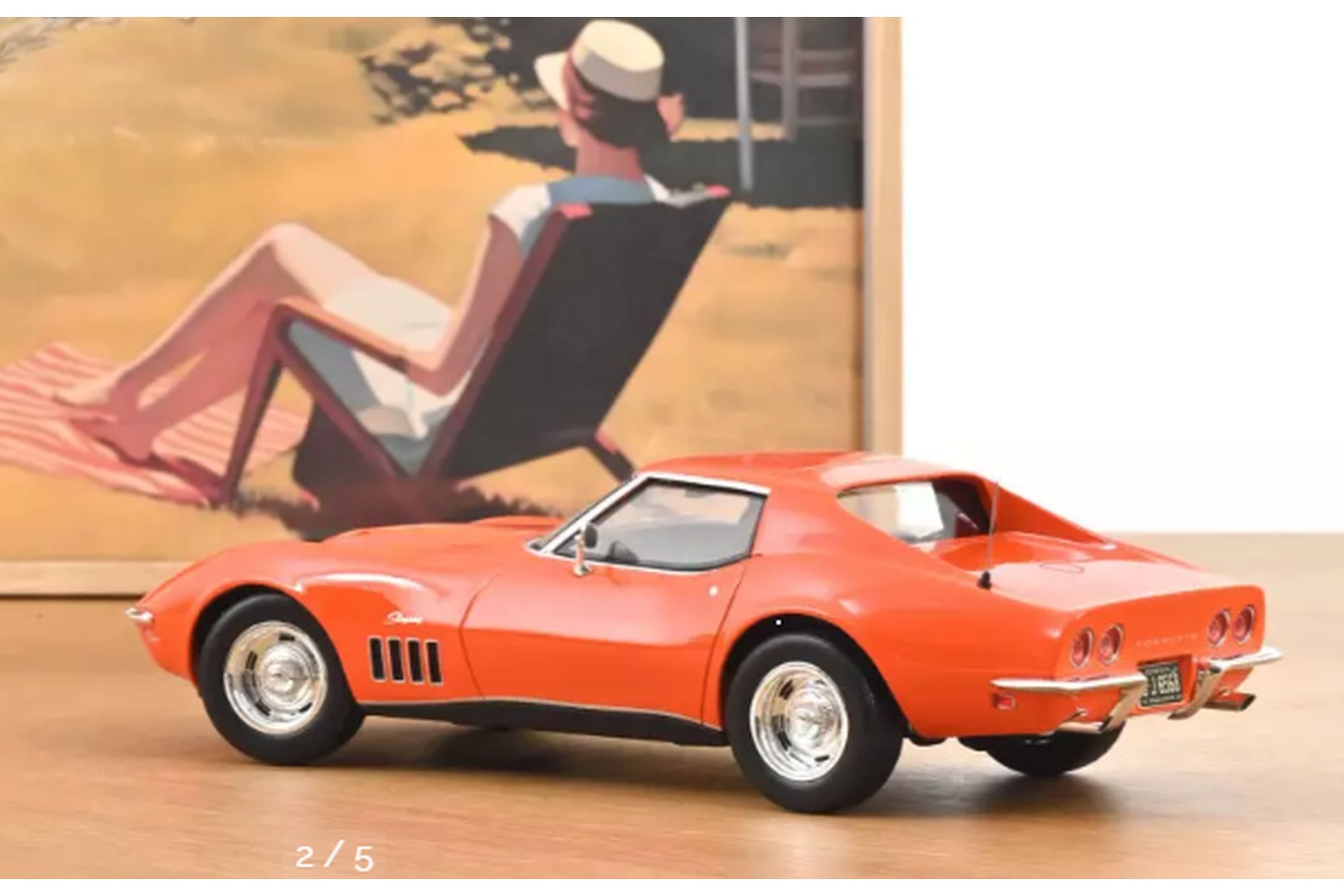Chevrolet Corvette C3 Stingray Coupe (1969) - Monaco Orange