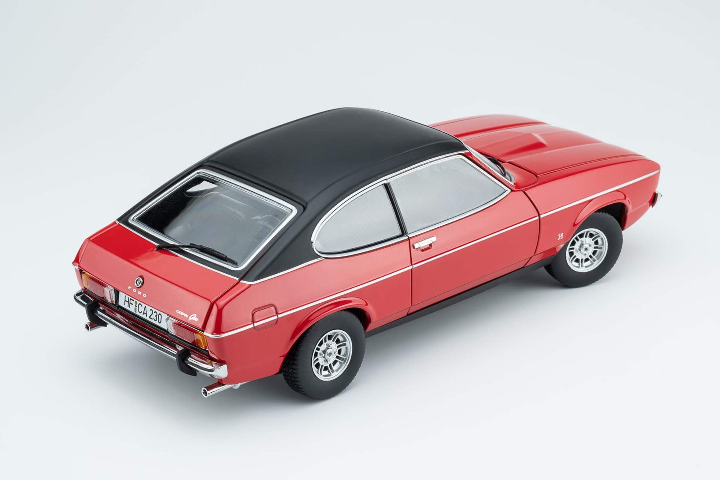 Ford Capri II Ghia 3.0 (1974 - 1977) - spanish red 1:18 – Thomas